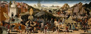 The Triumph of Camillus by Biagio D'Antonio Oil Painting