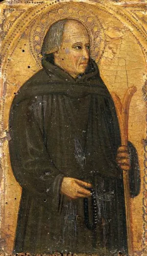 Blessed Gerard of Villamagna Oil painting by Bicci Di Neri