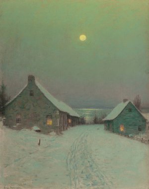 Christmas Eve by Birge Harrison Oil Painting