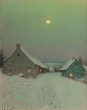 Christmas Eve by Birge Harrison Oil Painting