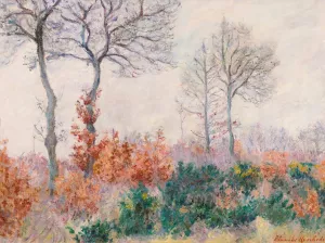 Bois Tailler En Automne by Blanche Hoschede-Monet Oil Painting