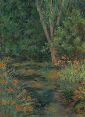 Fleurs Du Jardin by Blanche Hoschede-Monet Oil Painting