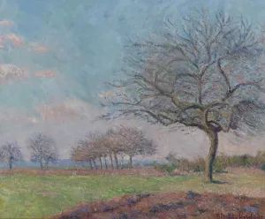 Giverny by Blanche Hoschede-Monet Oil Painting
