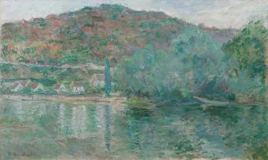 La Seine a Eauplet by Blanche Hoschede-Monet Oil Painting