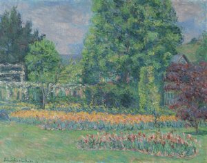 Le Jardin a Giverny Oil painting by Blanche Hoschede-Monet