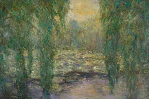 Les Nympheas by Blanche Hoschede-Monet Oil Painting
