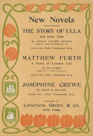 New novels, the story of Ulla … Mathhew Furth … Josephine Crewe Oil painting by Blanche Mcmanus