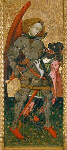 Saint Michael the Archangel by Blasco De Granen Oil Painting