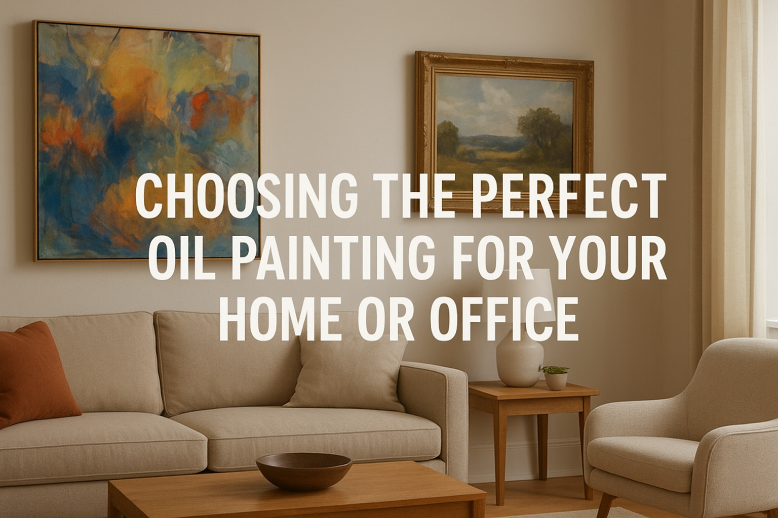 Choosing the Perfect Oil Painting for Your Home or Office