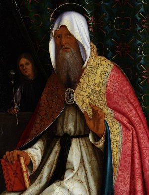 Saint Matthew by Boccaccio Boccaccino Oil Painting