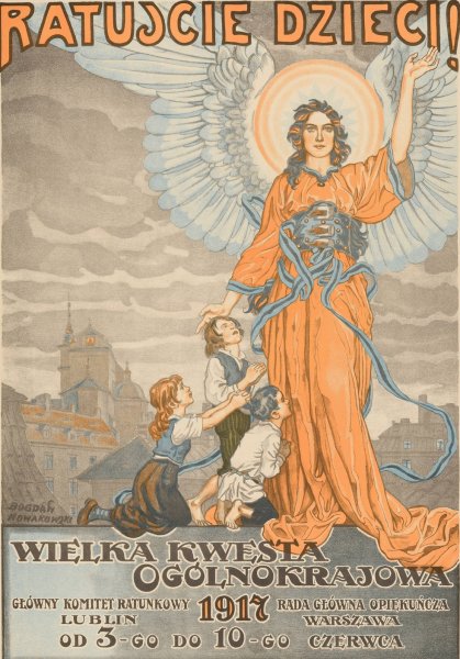 Main Product Photo of Ratujcie dzieci! Wielka kwesta ogolnokrajowa  Painting by Bogdan Nowakowski