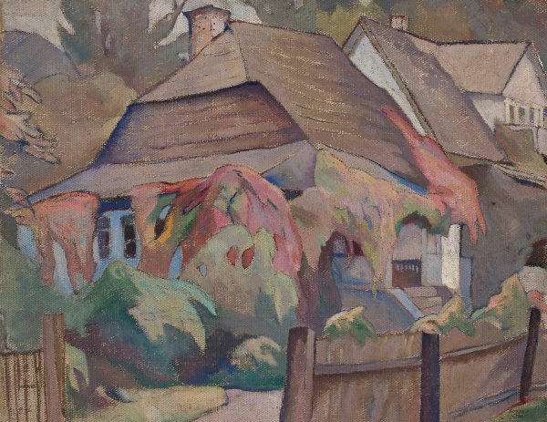 Main Product Photo of In autumn  Painting by Bohdan Kelles-Krauze