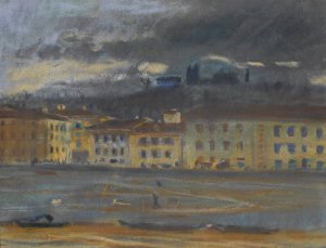 Florence by Bohumil Kubista Oil Painting