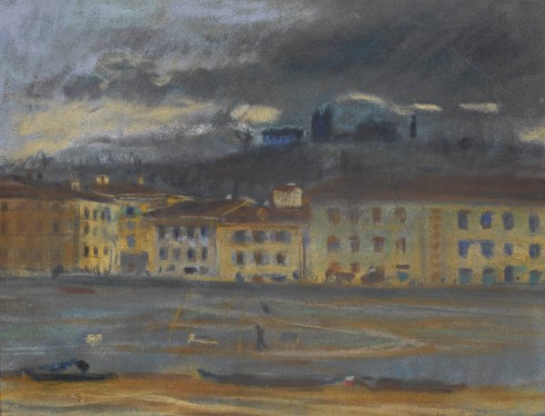 Florence by Bohumil Kubista - Hand-Painted Oil Painting Reproduction