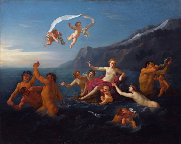 Main Product Photo of Il Trionfo D'anfitrite Painting by Bon Boullogne