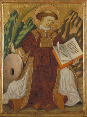 Saint Vincent by Bonanat Zaortiga Oil Painting