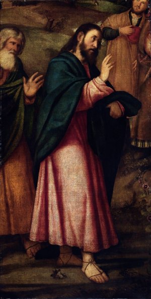 Christ Addressing the People by Bonifacio Veronese Oil Painting