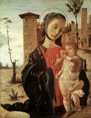Madonna del Latte by Bramantino - Oil Painting Reproduction