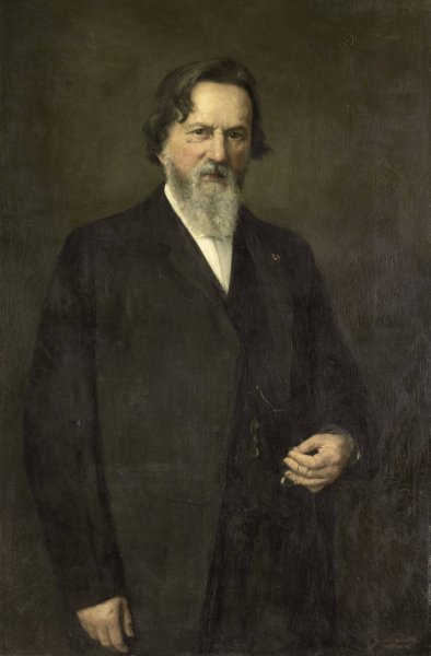Main Product Photo of Professor Franciscus Donders  Painting by Bramine Hubrecht