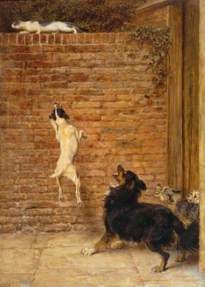 A Blockade Runner Oil painting by Briton Riviere