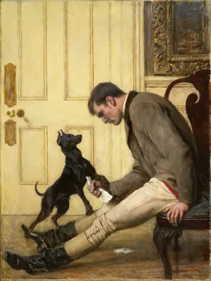 Jilted by Briton Riviere - Oil Painting Reproduction