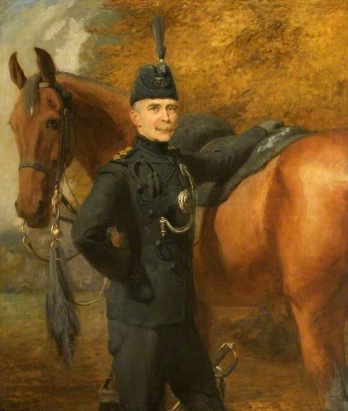 Lord Roundway of Devizes, Wiltshire by Briton Riviere - Hand-Painted Oil Painting Reproduction