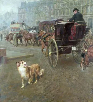 Lost or Strayed painting by Briton Riviere