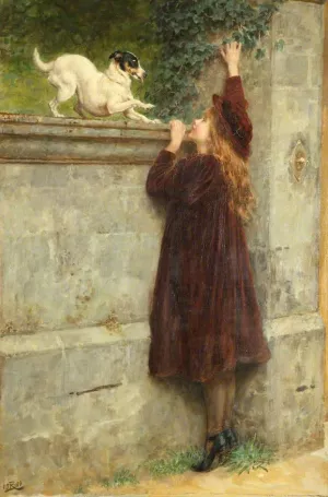 Play Fellows painting by Briton Riviere