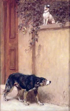 Pride of Place painting by Briton Riviere