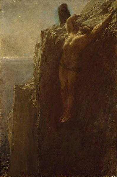 Main Product Photo of Prometheus Painting by Briton Riviere