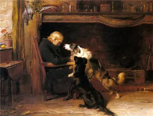 The Long Sleep painting by Briton Riviere