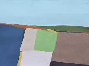 Earth Compositions 1 by Bronwyn Baker Oil Painting