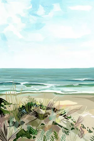 Coastal Grasses by Brook Page Oil Painting