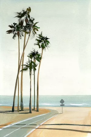 Six Palms by Brook Page Oil Painting