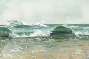 Waves Series No. 2 by Brook Page Oil Painting