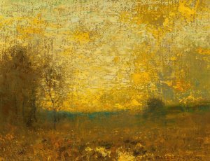 The Golden West Oil painting by Bruce Crane