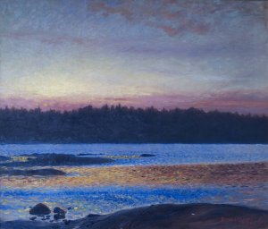 Morning by Bruno Liljefors Oil Painting