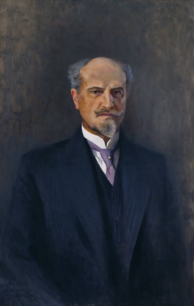Main Product Photo of Portrait of Ernest Thiel  Painting by Bruno Liljefors