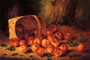 Basket of Apples by Bryant Chapin - Oil Painting Reproduction
