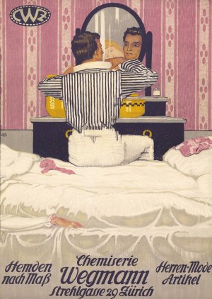 Chemiserie Wegmann by Burkhard Mangold Oil Painting