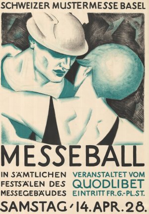 Messeball by Burkhard Mangold Oil Painting