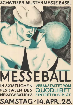 Messeball by Burkhard Mangold Oil Painting
