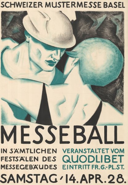 Messeball  by Burkhard Mangold - Hand-Painted Oil Painting Reproduction