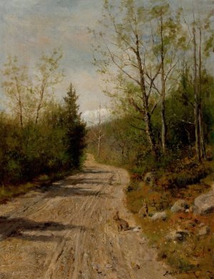 Rabbit Hill by Burr H. Nicholls Oil Painting