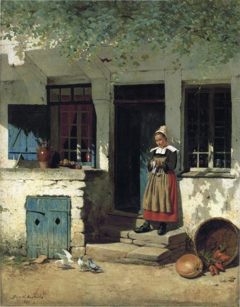 Main Product Photo of Sunlight Effect Painting by Burr H. Nicholls