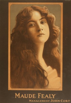 Maude Fealy by Burr Mcintosh Oil Painting
