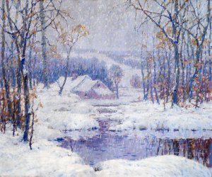 Winter Magic Oil painting by C. Jac Young