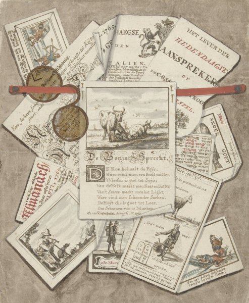 Main Product Photo of Boerenbedrieger  Painting by C. Van Zuyderhoudt