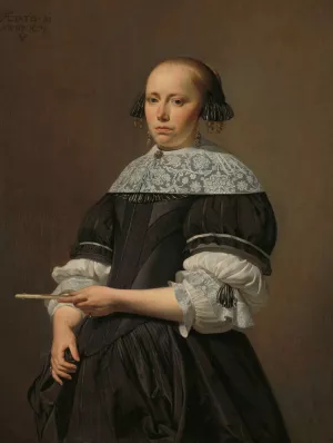 Elisabeth van Kessel Oil painting by Caesar Van Everdingen