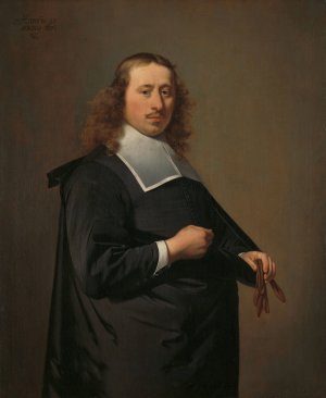 Willem Jacobsz Baert by Caesar Van Everdingen Oil Painting